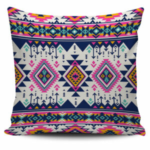 gb nat00316 pink pattern native american pillow covers