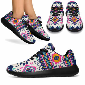 Sanuk Donna Tribal Southwest Aztec Geometric Shoes Multicolored Size 7 
