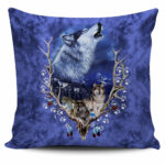 gb nat00317 wolve native american pillow covers