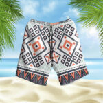 gb nat00318 purple tribal design pattern hawaiian shorts