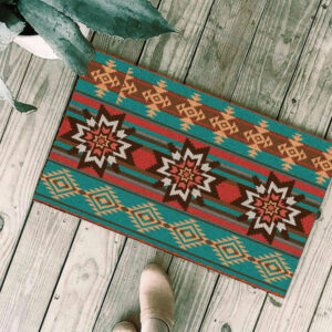 gb nat00320 ethnic ornament seamless pattern doormat 1
