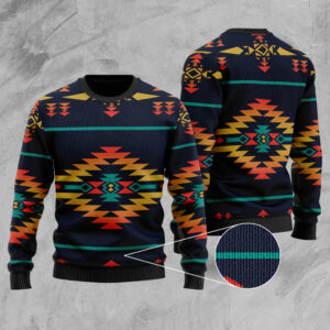 gb nat00325 southwest navajo vector native american sweater