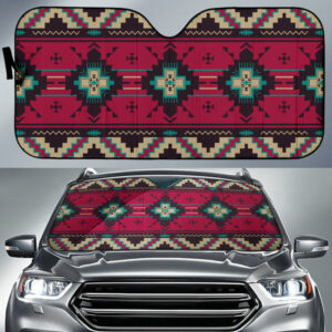 gb nat00332 ethnic pattern auto sun shades 1