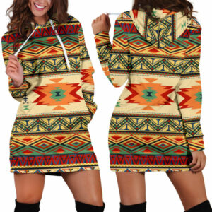 gb nat00351 geometric pattern design native hoodie dress 1