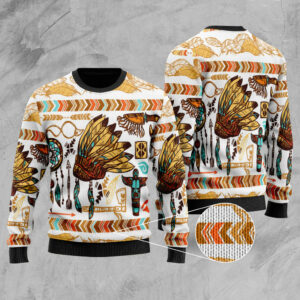 gb nat00359 yellow head chief native sweater