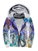 gb nat00377 full color dream catcher 3d fleece hoodie 1