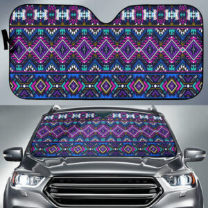 gb nat00380 purple tribe pattern auto sun shades 1