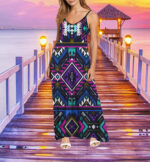 gb nat00380 tribe design native american maxi dress