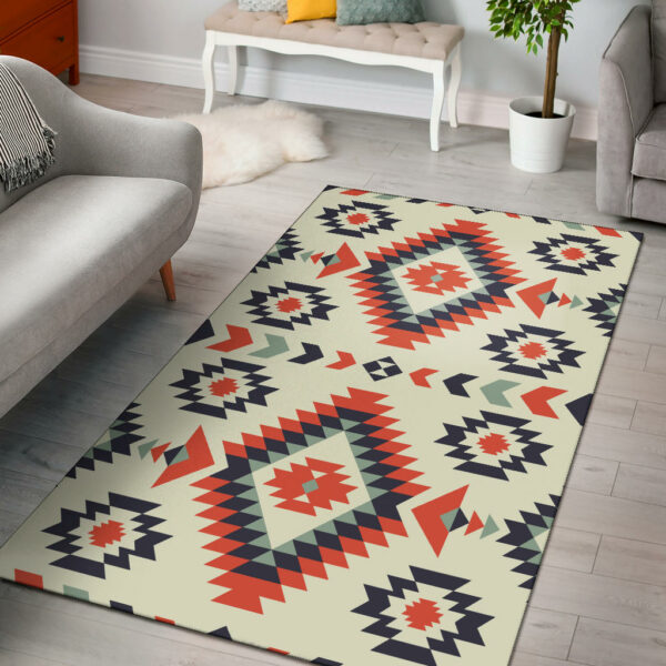 gb nat00389 pink geometric pattern area rug