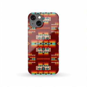 gb nat00402 02 red pattern native phone case 1