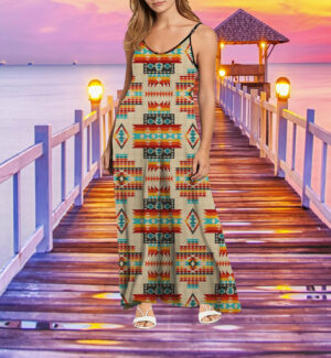 gb nat00402 03 tribe design native american maxi dress