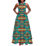 gb nat00402 04 pattern native sleeveless a line skirt