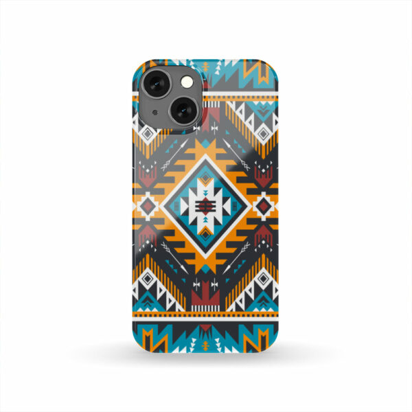 gb nat00406 yellow aztec geometric phone case