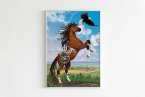 gb nat00430 horse eagle canvas 1