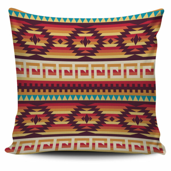 gb nat00433 geometric pattern pink pillow covers
