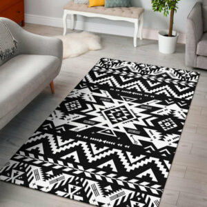 gb nat00441 black pattern native area rug 1