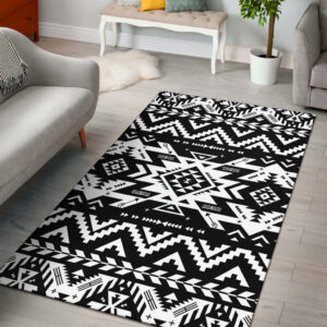 gb nat00441 black pattern native area rug