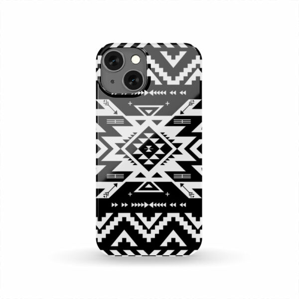 gb nat00441 black pattern native phone case