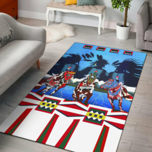 gb nat00492 horse costumes area rug 1