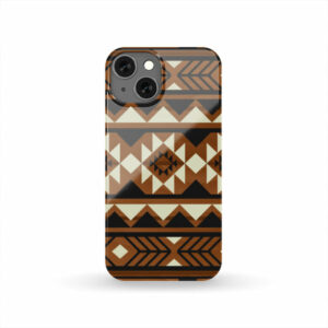 gb nat00508 brown pattern native phone case 1