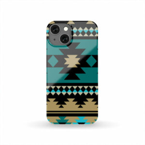 gb nat00509 green ethnic aztec pattern phone case 1