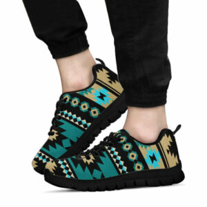 gb nat00509 green ethnic aztec pattern sneaker 1