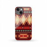 gb nat00510 red ethnic pattern phone case