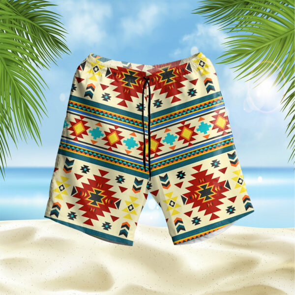 gb nat00512 full color southwest hawaiian shorts