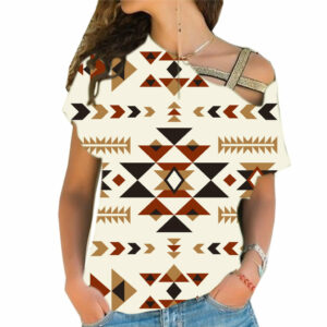 gb nat00514 ethnic pattern design cross shoulder shirt