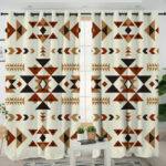 gb nat00514 ethnic pattern design living room curtain