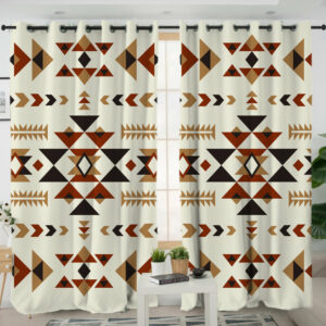gb nat00514 ethnic pattern design living room curtain