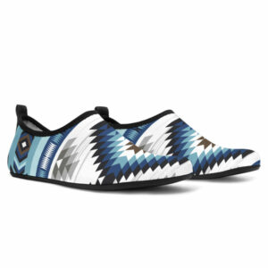 gb nat00528 blue colors tribal pattern native aqua shoes 1