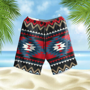 gb nat00529 ornamental pattern native hawaiian shorts