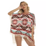 gb nat00540 red vector square fringed shawl