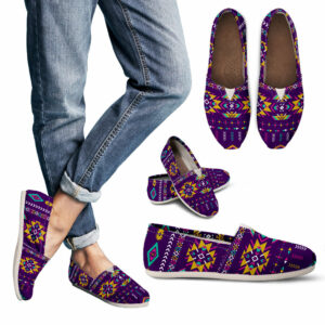 gb nat00549 purple pattern nativewomens casual shoes