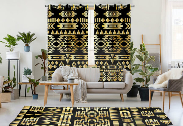 gb nat00566 seamless yellow pattern combo living room