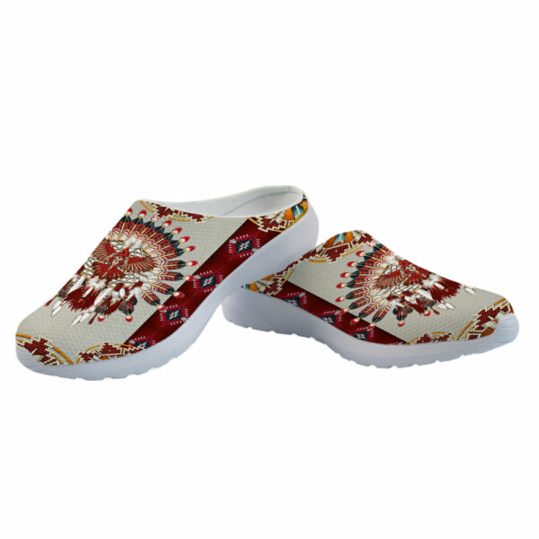 gb nat00575 red thunderbird native mesh slippers