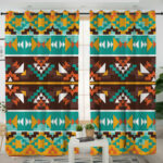 gb nat00579 seamless colorful living room curtain