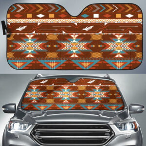 gb nat00580 pattern with birds auto sun shades