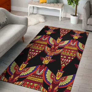 gb nat00583 indigenous ornamental pattern area rug