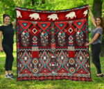 gb nat00589 feather yellow native premium quilt