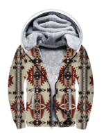 gb nat00594 geometric seamless pattern 3d fleece hoodie
