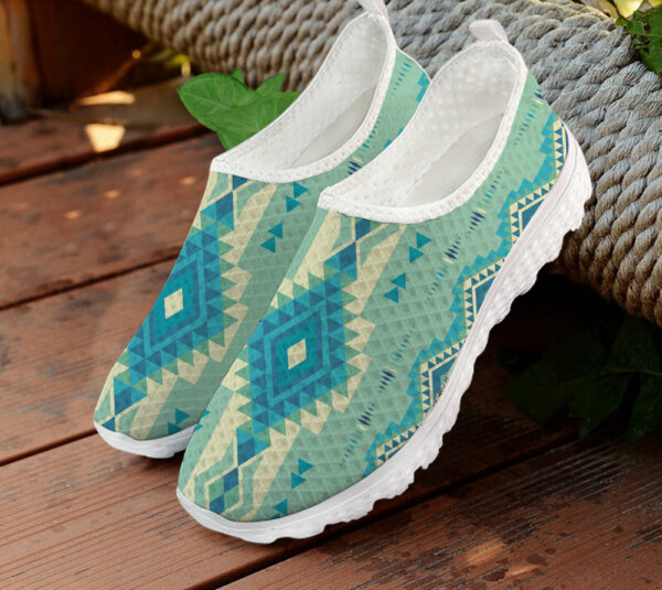 gb nat00599 pattern ethnic native mesh shoes