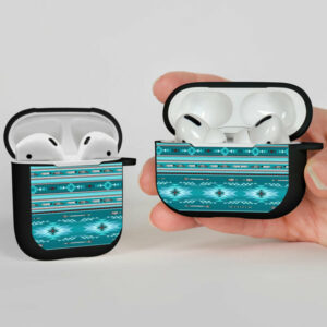 gb nat00602 blue light pattern airpods case cover 1