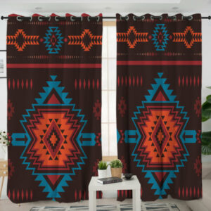 gb nat00603 navajo seamless pattern living room curtain 1