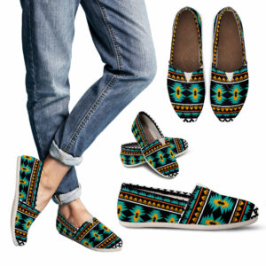 gb nat00605 geometric ethnic pattern casual shoes