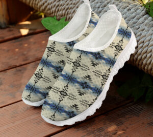 gb nat00608 seamless geometric pattern mesh shoes