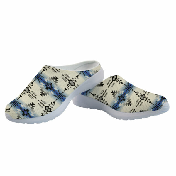 gb nat00608 seamless geometric pattern mesh slippers