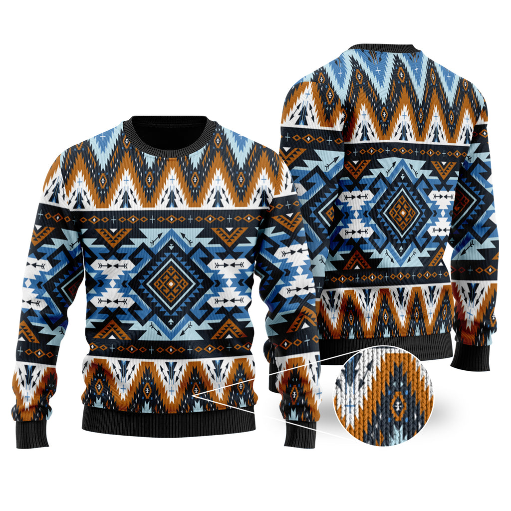 Pattern Native Tribals Sweater 3D Style - 49native.com