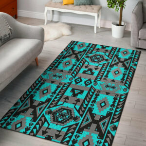 gb nat00626 pattern blue native area rug 1